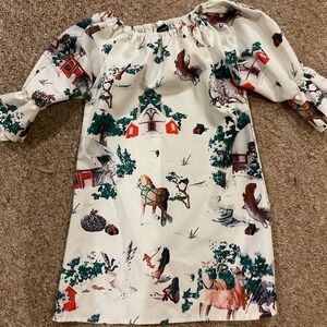 Girls Boutique Christmas Dress Size 5/6
